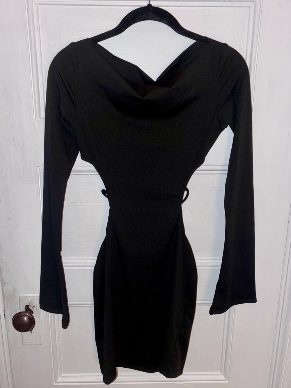 Edikted backless mini dress